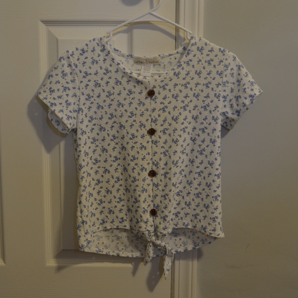 girls tie top